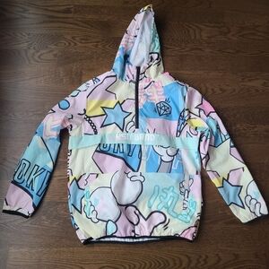 NWT Reason Neo World Anorak Multicolor Jacket Sz.M